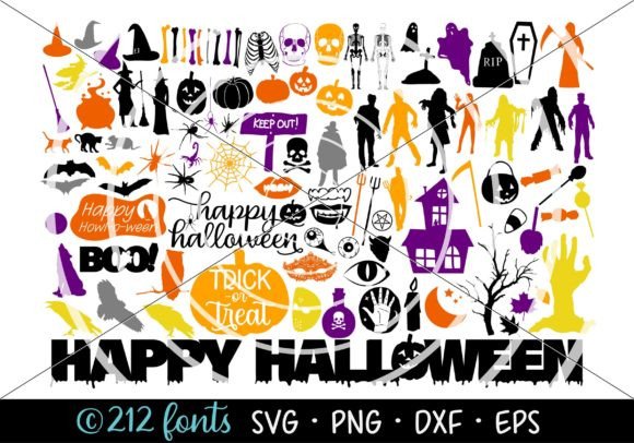 Download Halloween Graphics Bundle Clip Art Pack - Halloween Collection