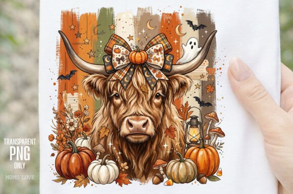 Download Highland Cow Halloween PNG - Halloween Collection
