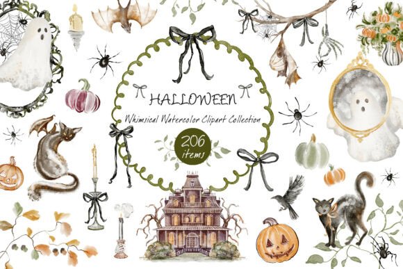 Download Whimsical Halloween Clipart - Halloween Collection