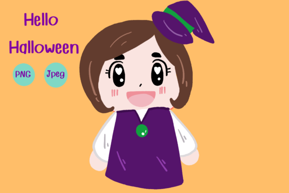 Download Hello Halloween Little Witch Doll - Halloween Collection