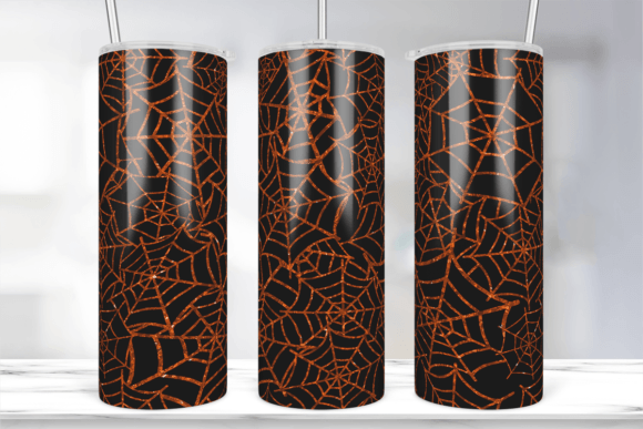 Download Halloween Glitter Spider Web Tumbler - Halloween Collection