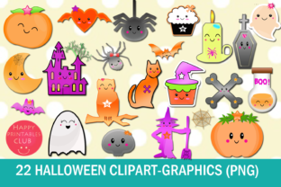 Download 22 Kawaii Halloween Clipart-Halloween Graphics Clipart - Halloween Collection